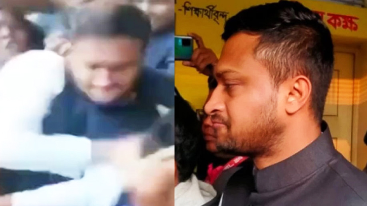 মেজাজ হারিয়ে যুবককে কষে চড় সাকিবের মেজাজ হারিয়ে যুবককে কষে চড় সাকিবের