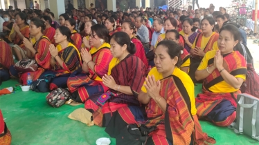নানান আয়োজনে রাঙামাটিতে বৈশাখী পূর্ণিমা উদযাপন