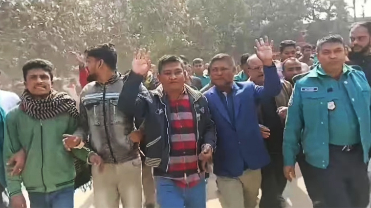 রংপুরে নাশকতার মামলায় ৫ জন কারাগারে রংপুরে নাশকতার মামলায় ৫ জন কারাগারে