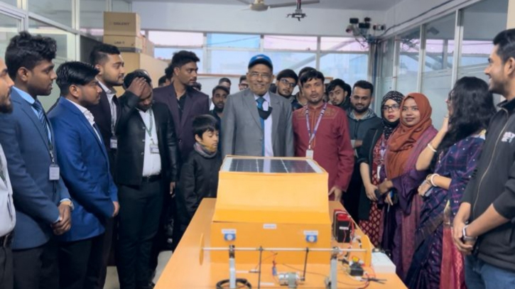স্বয়ংক্রিয় চার্জিং রিসাইকেল তৈরি করল এনইউবিটির শিক্ষার্থীরা