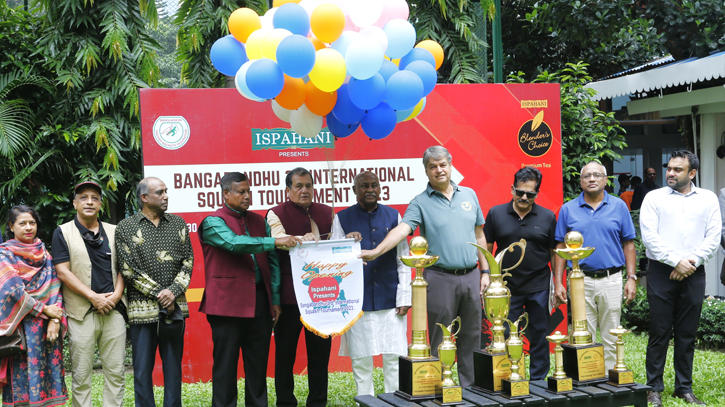 Ispahani presents ’Bangabandhu 3rd International Squash Tournament 2023’ started Ispahani presents ’Bangabandhu 3rd International Squash Tournament 2023’ started