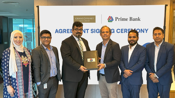 Prime Bank customers enjoy massive discounts at Grand Sylhet Hotel & Resort Prime Bank customers enjoy massive discounts at Grand Sylhet Hotel & Resort