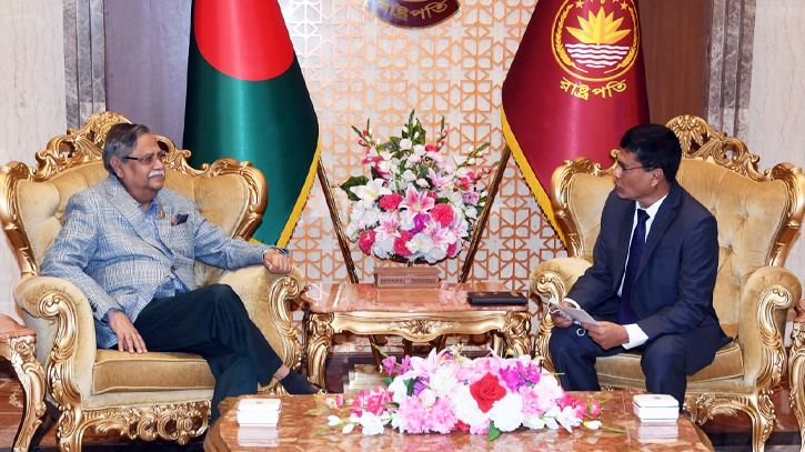 CAG calls on President Shahabuddin CAG calls on President Shahabuddin