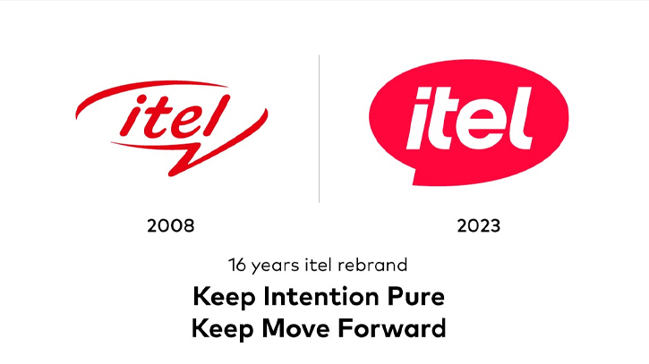 itel unveils its new logo