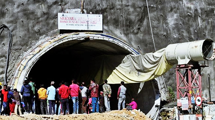 40 workers still trapped in tunnel for 7th day in India 40 workers still trapped in tunnel for 7th day in India