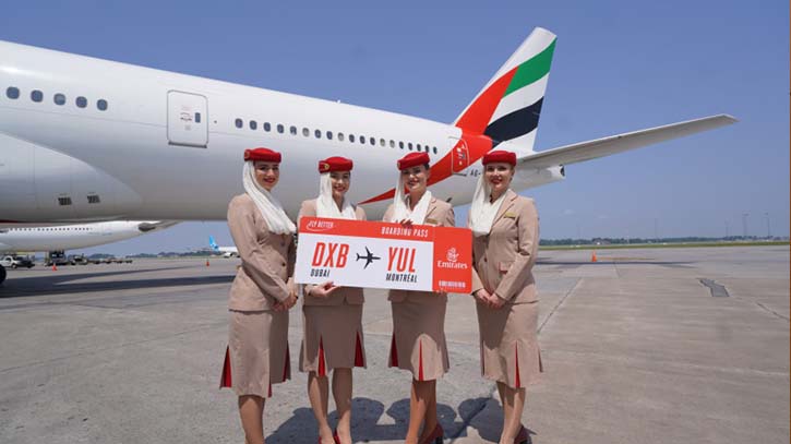 Emirates launches daily services to Montréal Emirates launches daily services to Montréal