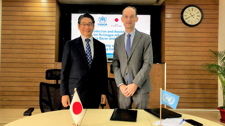 Japan, UNHCR sign agreement for protection of Rohingyas in Bangladesh