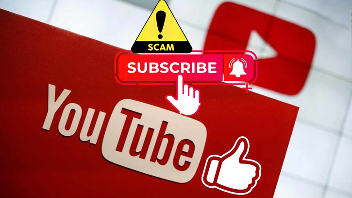 Scammers lure victims into Youtube subscribe trap