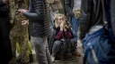 People leave the city of Kyiv, Ukraine, Thursday, Feb. 24, 2022. Photo : AP