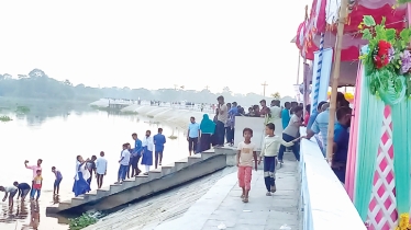 Riverside scenic walkway in Chandpur woos visitors