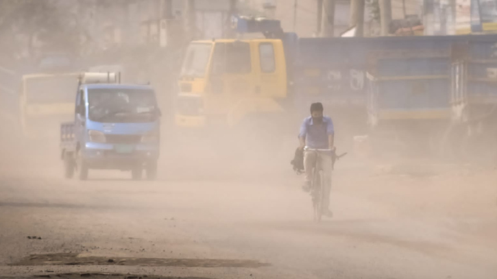 Dhaka’s air 8th most polluted in the world this morning
