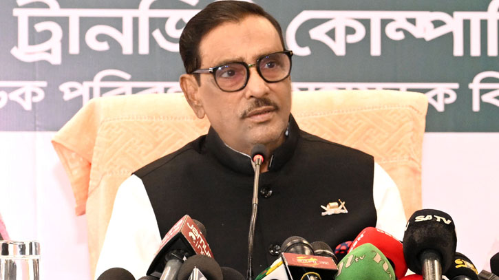 Metro rail adds another feather to Sheikh Hasina’s government: Obaidul Quader Metro rail adds another feather to Sheikh Hasina’s government: Obaidul Quader