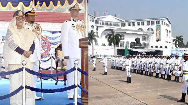 Bangladesh Navy set to become ’builder’ from ’buyer’: PM Bangladesh Navy set to become ’builder’ from ’buyer’: PM