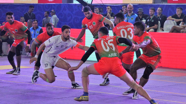 Bangladesh remain unbeaten in the group stage, beat Iraq 49-33 Bangladesh remain unbeaten in the group stage, beat Iraq 49-33