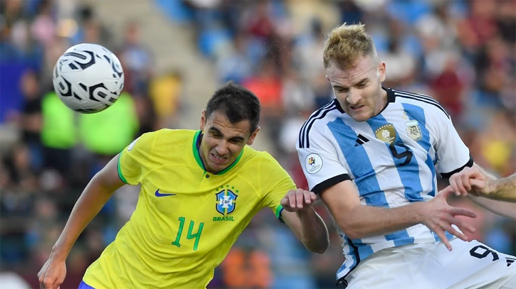 Argentina kicks Brazil out of Paris Olympics in Football