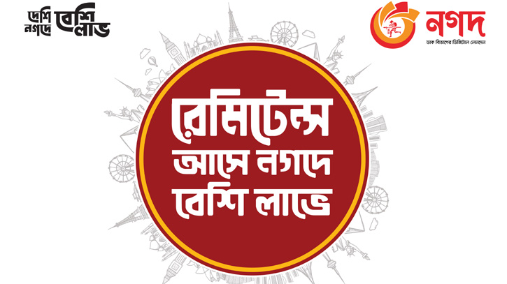 Remittance service now on Nagad Remittance service now on Nagad