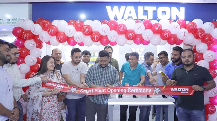Walton Mobile opens smart point at Shyamoli Walton Mobile opens smart point at Shyamoli
