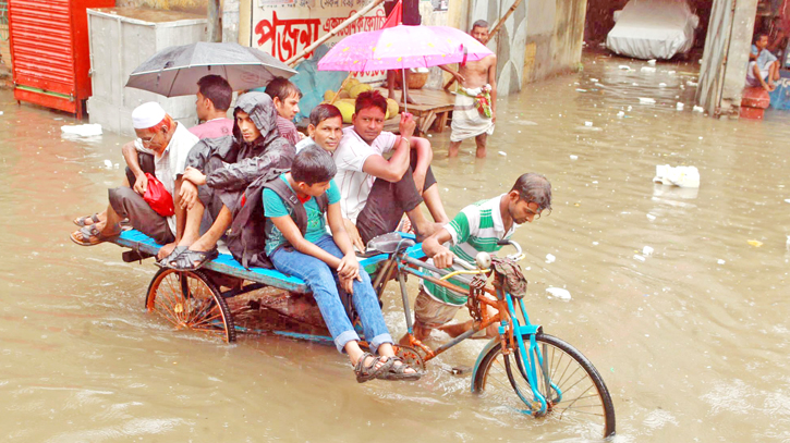 Dhaka at high risk of severe flooding Dhaka at high risk of severe flooding
