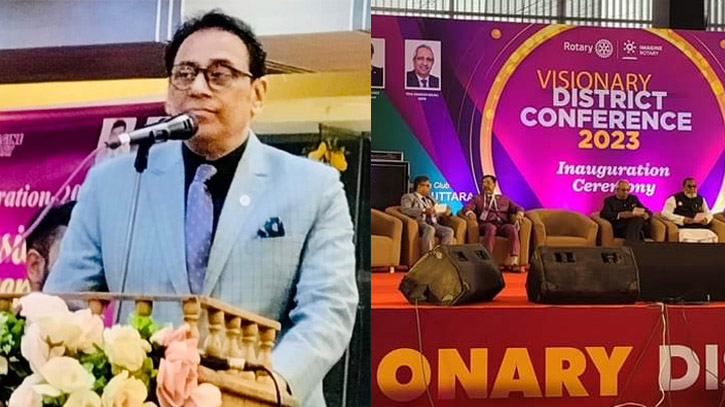 Rotary International District Conference started Rotary International District Conference started