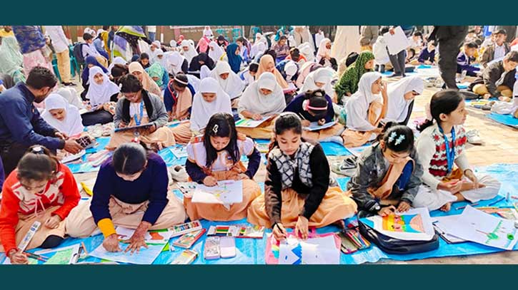 বেনাপোল সানরাইজ স্কুলে বার্ষিক চিত্রাঙ্কন প্রতিযোগিতা অনুষ্ঠিত বেনাপোল সানরাইজ স্কুলে বার্ষিক চিত্রাঙ্কন প্রতিযোগিতা অনুষ্ঠিত