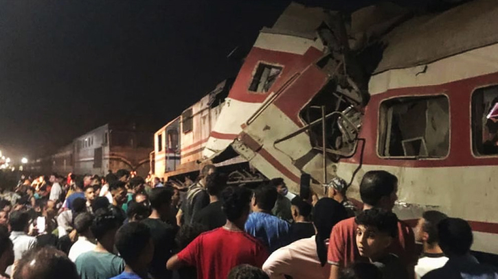 মিশরে ভয়াবহ ট্রেন দুর্ঘটনায় নিহত ৩, আহত অর্ধশতাধিক