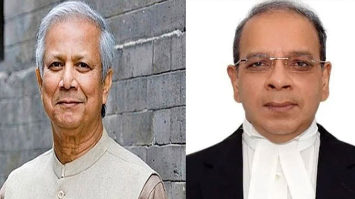 প্রধান উপদেষ্টার সঙ্গে প্রধান বিচারপতির সাক্ষাৎ প্রধান উপদেষ্টার সঙ্গে প্রধান বিচারপতির সাক্ষাৎ