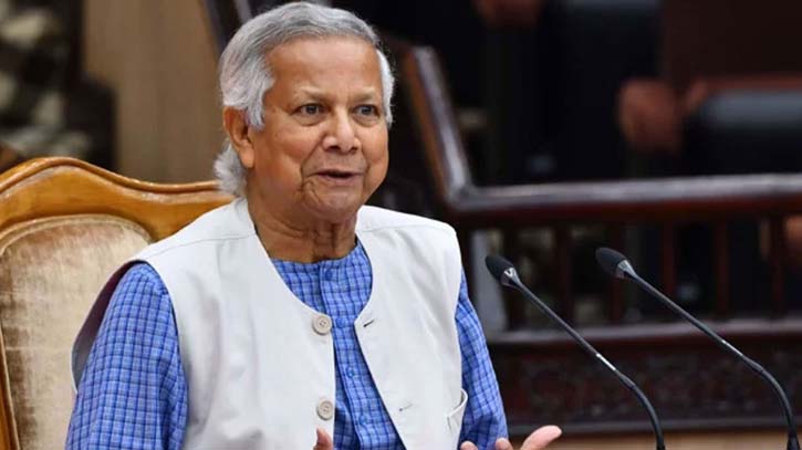 সবার মতামতের ভিত্তিতে জুলাই ঘোষণাপত্র করতে চাই : প্রধান উপদেষ্টা সবার মতামতের ভিত্তিতে জুলাই ঘোষণাপত্র করতে চাই : প্রধান উপদেষ্টা