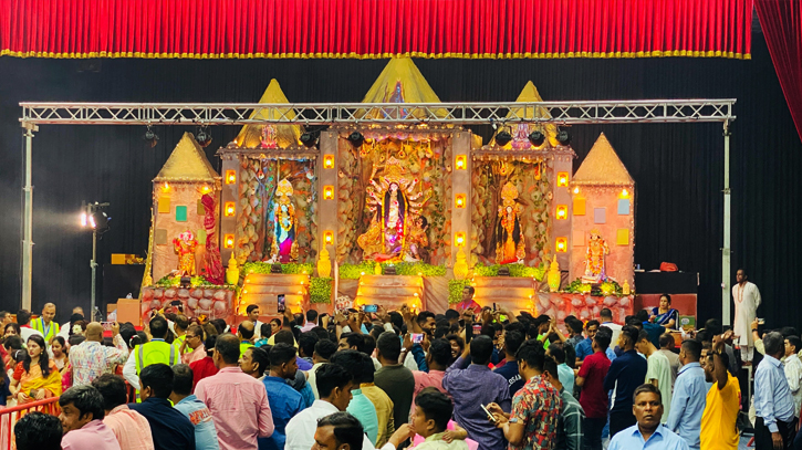 আরব আমিরাতে সনাতন ধর্মাবলম্বীদের দুর্গোৎসব আরব আমিরাতে সনাতন ধর্মাবলম্বীদের দুর্গোৎসব