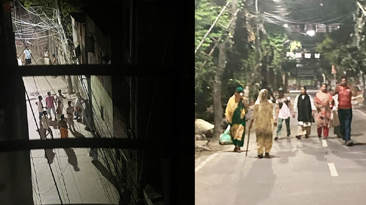 উত্তরায় রাতে ডাকাত আতঙ্ক, মসজিদ মাইকে সতর্কতা উত্তরায় রাতে ডাকাত আতঙ্ক, মসজিদ মাইকে সতর্কতা