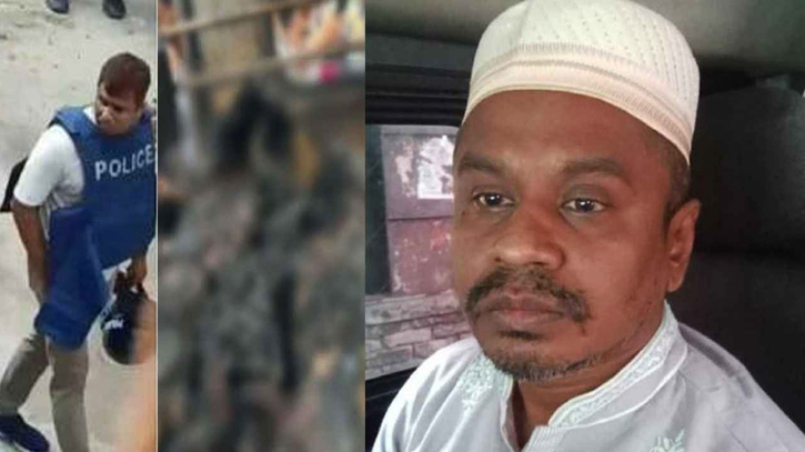 আশুলিয়ায় ভ্যানে মরদেহ পোড়ানোয় ‘জড়িত’ ইন্সপেক্টর আরাফাত গ্রেপ্তার আশুলিয়ায় ভ্যানে মরদেহ পোড়ানোয় ‘জড়িত’ ইন্সপেক্টর আরাফাত গ্রেপ্তার