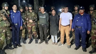 জামালপুরে যৌথ বাহিনীর অভিযানে বিএনপির শীর্ষ ৩ চাঁদাবাজ গ্রেপ্তার