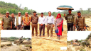 চুনতি লম্বাশিয়ায় অবৈধ বালু উত্তোলনে এসিল্যান্ড ও বনবিভাগের অভিযান