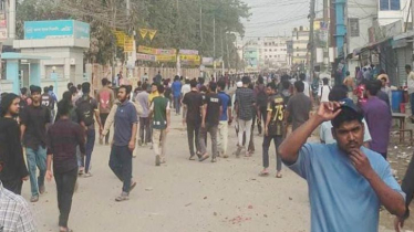 কুয়েটে ছাত্রদের দুই গ্রুপের মধ্যে সংঘর্ষ, ধাওয়া-পাল্টা ধাওয়া