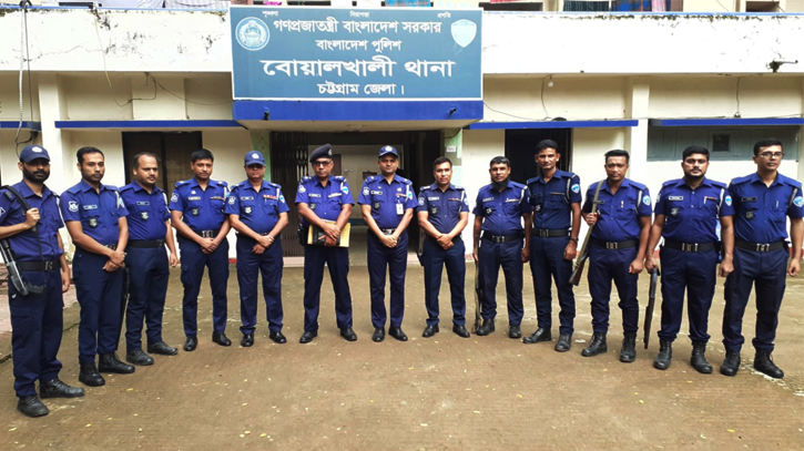 বোয়ালখালী থানার সকল কার্যক্রম শুরু, জনমনে স্বস্তি বোয়ালখালী থানার সকল কার্যক্রম শুরু, জনমনে স্বস্তি
