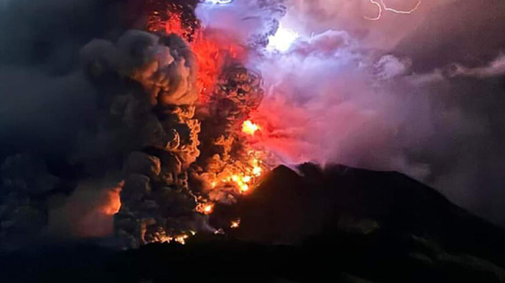 Indonesia on alert for more eruptions at remote volcano