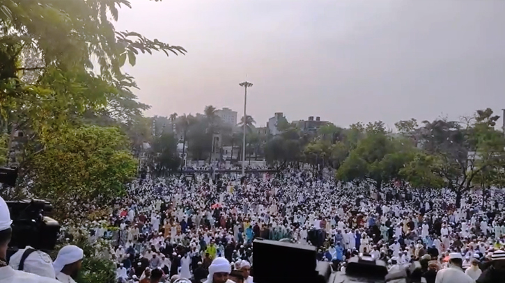 Sylhet celebrates Eid with grand congregation at Shahi Eidgah Maidan