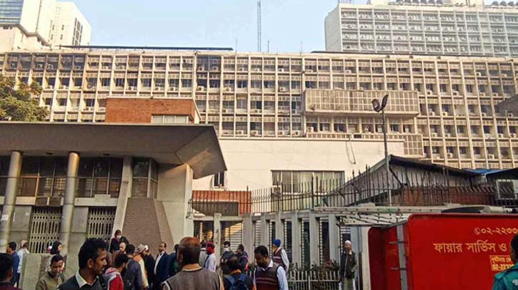 Secretariat building that caught fire reopens after 11 days Secretariat building that caught fire reopens after 11 days