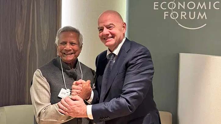 FIFA President aims to visit Bangladesh within two months FIFA President aims to visit Bangladesh within two months