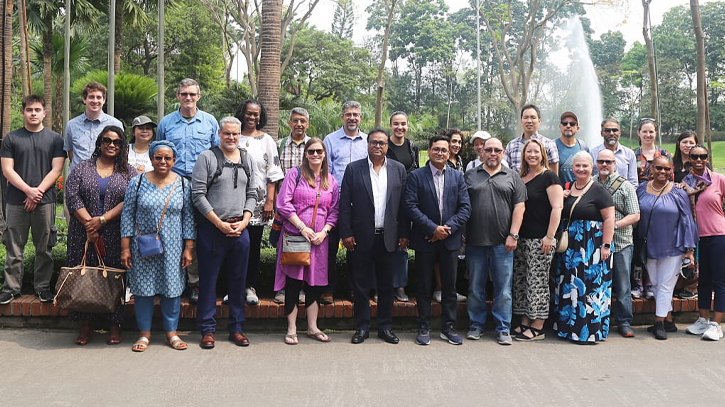 US diplomats visits Beximco Industrial Park US diplomats visits Beximco Industrial Park
