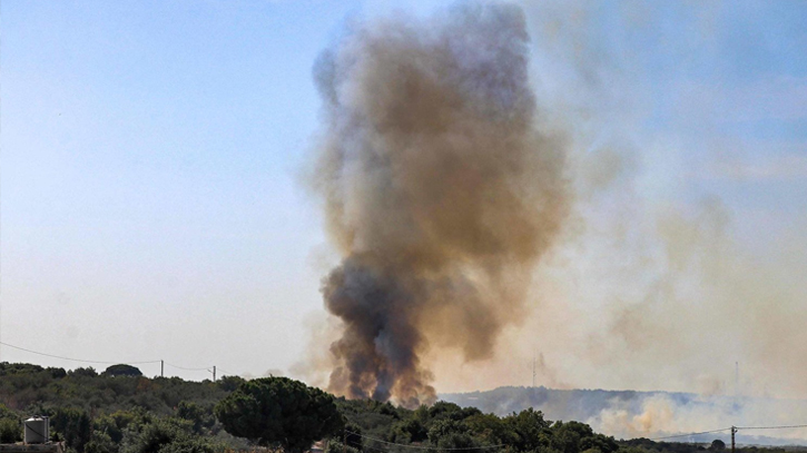 Hezbollah says fires drones and guided missiles at Israel