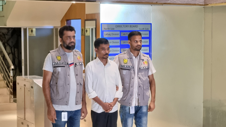 DB detains Child & Old Age Care Chairman Milton Samaddar DB detains Child & Old Age Care Chairman Milton Samaddar