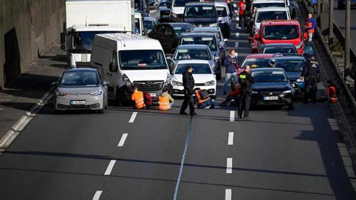 Frankfurt Airport Halts Traffic After Climate Activists Intrusion Frankfurt Airport Halts Traffic After Climate Activists Intrusion