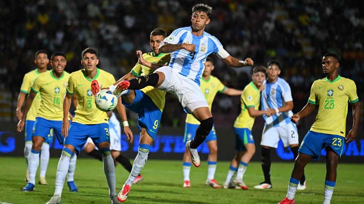 Argentina crush Brazil 6-0 in South American U-20 championship Argentina crush Brazil 6-0 in South American U-20 championship