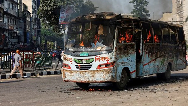 3 BNP men arrested over Demra bus arson