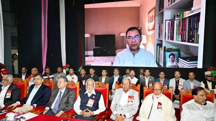 Refrain from wrongdoing, Tarique tells BNP followers Refrain from wrongdoing, Tarique tells BNP followers