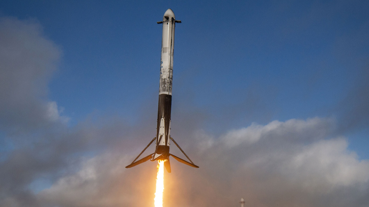 Falcon 9 Booster Launched from Florida to ISS Falcon 9 Booster Launched from Florida to ISS