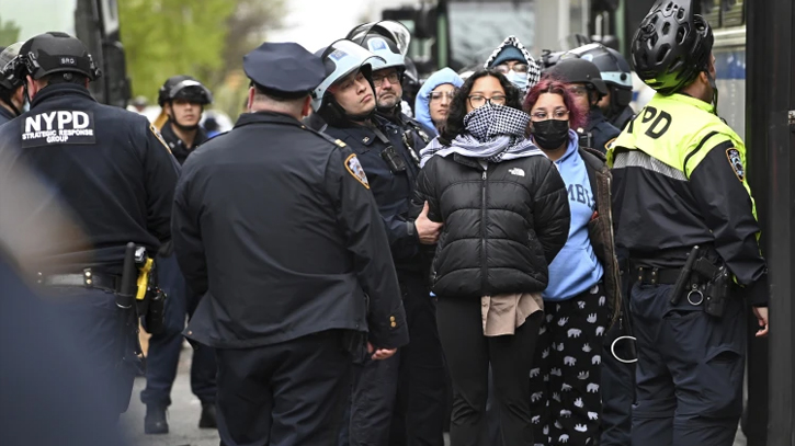 UN concerned by police action against US campus protesters UN concerned by police action against US campus protesters
