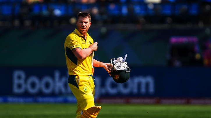 Warner not considered for Champions league 2025 in Pakistan Warner not considered for Champions league 2025 in Pakistan