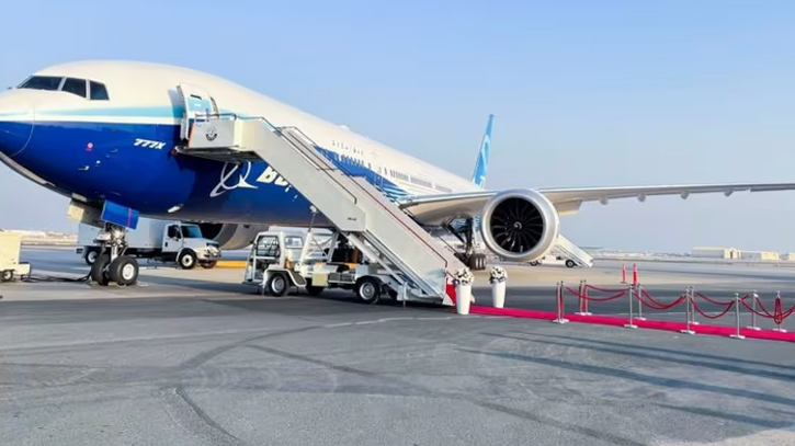 Boeing suspends 777X flight tests after part failure Boeing suspends 777X flight tests after part failure