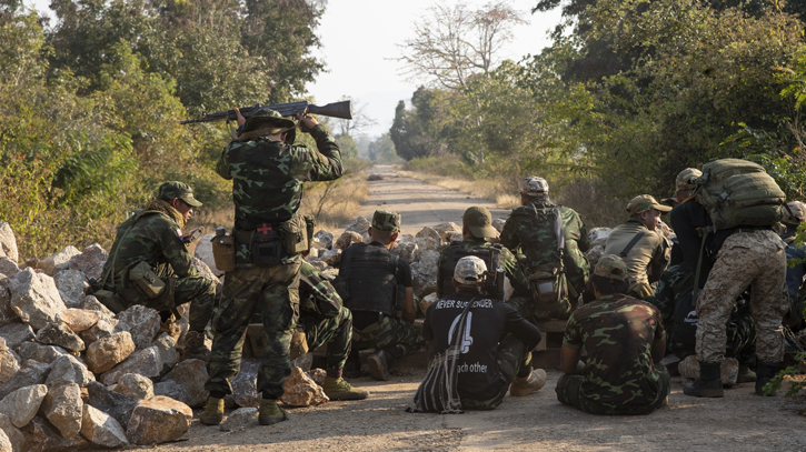 Little headway in junta peace talks with rebels Little headway in junta peace talks with rebels